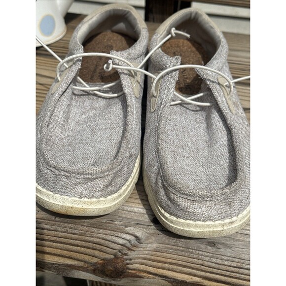 Bruno Marc Casual Slip On Loafers Stretchy Shoes Lightweight Mens Size 10.5 Tan - Picture 4 of 6